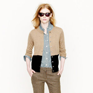 J. Crew Tippi colorblock cardigan